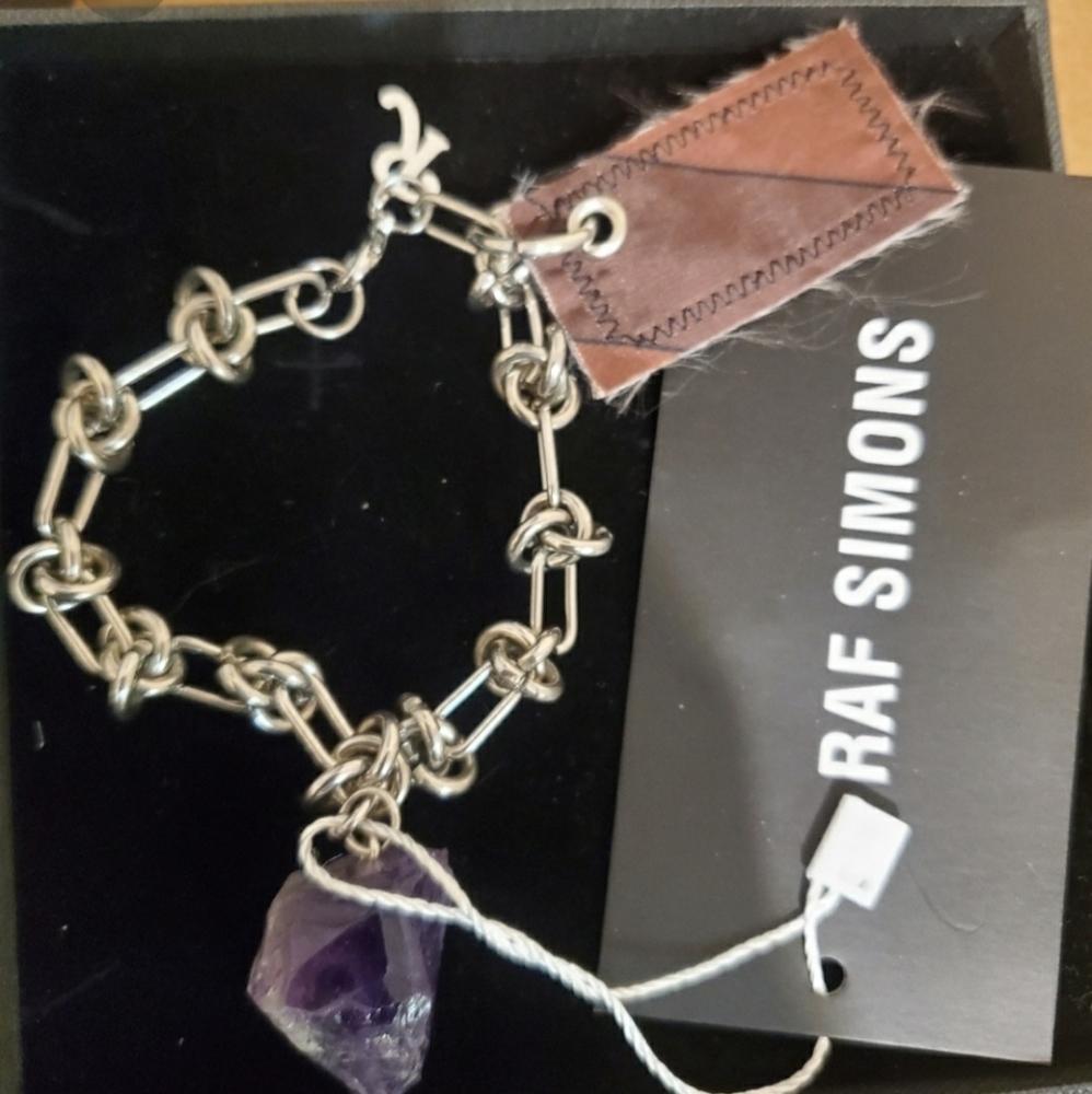 Raf Simons Amethyst bracelet